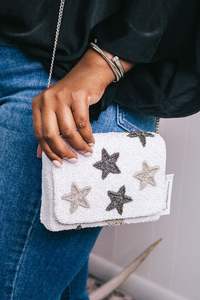 Handmade Girls' Coin Pouch with Embroidery and Beaded Purse Soft Compact Seed Bead <b>Needlework</b> Crafts - Product Image 2