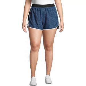 Pantalones cortos con estampado de sublimación y logotipo personalizado para mujer, ropa deportiva transpirable para entrenamiento y correr, venta al por mayor - Product Image 1