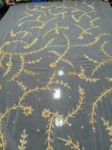 Travail et broderie brodés perlés main 3D - Product Image 2