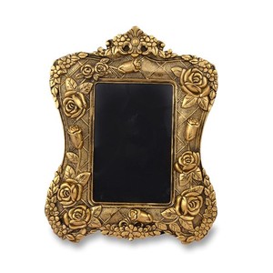 Cadre photo doré de meilleure qualité, fait à la main, décoratif de 10 pouces, cadre photo pour la Saint-Valentin, cadeau de retour de mariage avec photo - Product Image 4