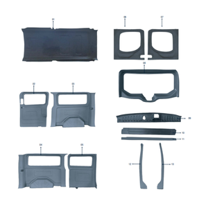 * Top * CONJUNTO DE ACABADO INTERIOR PERSONALIZADO * BEST SELLER * - Product Image 2