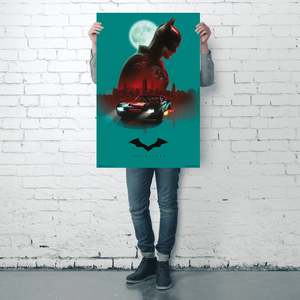 Affiche murale de style moderne Robert Pattinson en tant que Batman - Product Image 5