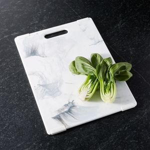 Modern marble chopping board for contemporary kitchens delivering durable surface for everyday chopping <b>slicing</b> and serving - Product Image 1