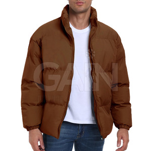 Veste d'hiver à manches longues pour homme, nouvelle arrivée, fabrication en usine, vente en gros personnalisée, devant respirant et écologique, à capuche - Product Image 1