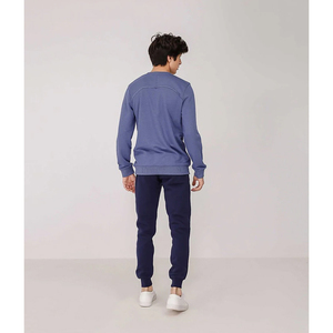 Sweat-shirt personnalisé pour hommes Ensemble pantalon de survêtement Ensemble de jogging uni en coton 2 pièces Ensemble de sweat-shirt et pantalon de survêtement unisexe - Product Image 6