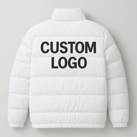 Blouson matelassé élégant et chaud, veste légère à fermeture éclair, vêtement d'extérieur personnalisable, grande taille, saison printemps