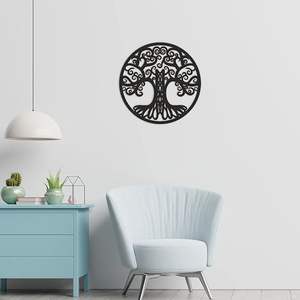 New Arrival Adiba Home Decor Traditional Art Deco Door <b>Plate</b> Braille Signs Black Metal <b>Wall</b> Mounting <b>for</b> Home Office Living Room - Product Image 3