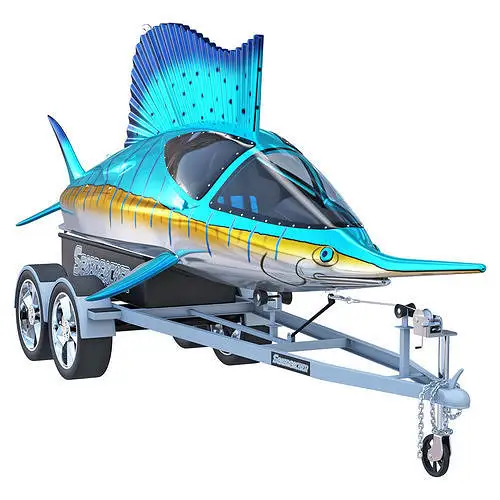 2023 Innespace Jet Ski Seabreacher Salefish için en iyi kalite 3D modeli Jetski komple parçalar ile stokta mevcut