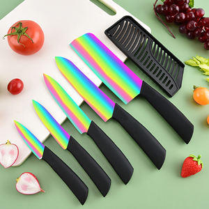 Cuchillo de Chef de Cerámica al por Mayor de Fábrica, Mango de Plástico con Estampado Floral para Cocina Diaria, Venta Caliente, Envío Gratis - Product Image 3