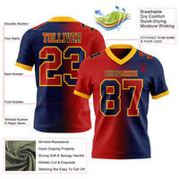 Game Day Maillot de football américain personnalisé pour jeunes, école, club d'entraînement, équipe, équipement d'uniforme léger.