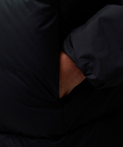 Men's Winter Adjustable Hooded Zipper Closure <b>Waterproof</b> Breathable Puffer <b>Jacket</b> with Front Logo OEM Custom Service - Product Image 5