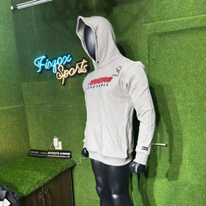 Sweat-shirts à capuche surdimensionnés personnalisés de qualité supérieure en molleton épais 100% coton pour hommes - Product Image 1