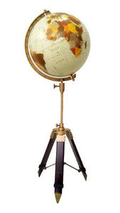 Exclusive Handmade Brass Nautical <b>Globe</b> With Tripod Stand Customized Height Adjustable Tripod Stand <b>Globe</b> - Product Image 2