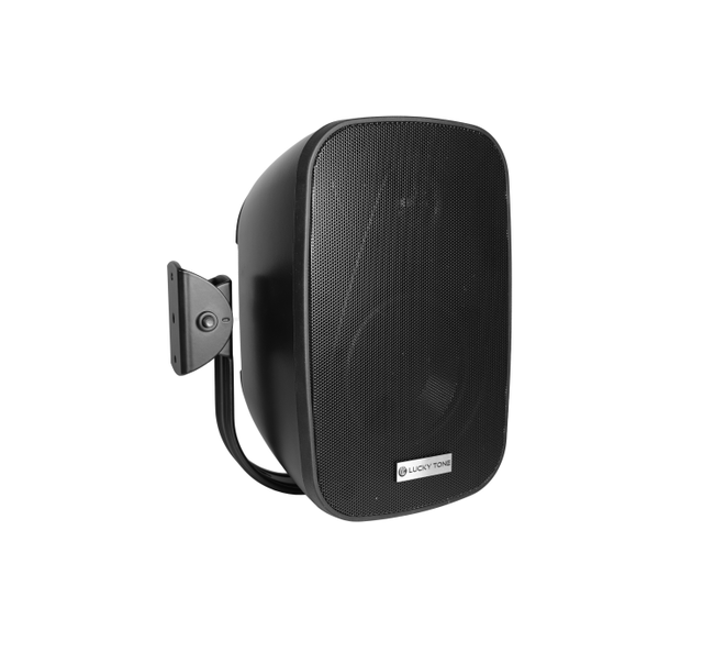 IP66 Waterproof Wall Mount Speaker 70V/100V Dual Impedance All Weather Indoor Outdoor Speaker with Quick Install Bracket