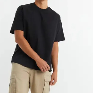 Camiseta de Algodón Extra Grande para Hombre, Hombros Caídos, Impresión de Calidad Personalizada, 100% Algodón - Product Image 3