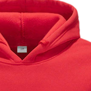 Ropa Deportiva de Invierno para Hombre, Chándal de Entrenamiento con Capucha de Alta Calidad, 100% Algodón, Transpirable, Diseño Sólido con Logotipo Estampado, Talla Grande - Product Image 3