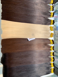 Extensiones de Cabello Humano Virgen Vietnamita NASA, Trama Única, Súper Doble Trama, Sin Enredos, Todos los Colores, Puntas Completas y Gruesas - Product Image 2