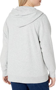 Sudaderas con Capucha y Cremallera para Mujer, Invierno, 100% Algodón, Ligeras, Secado Rápido, Logotipo Personalizado en la Parte Delantera, Estilo Urbano - Product Image 3