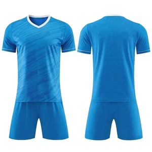 เสื้อเจอร์ซีย์เล่นฟุตบอลสำหรับเด็กผู้ใหญ่เสื้อยืดกีฬาซับเหงื่อสไตล์เดียวกันเสื้อยืดฝึกซ้อมใส่ได้ทั้งกลางวันและฤดูร้อน - Product Image 3