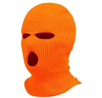 Masque de ski intégral confortable pour sports d'hiver en plein air, respirant, imperméable, en tissu 100 % acrylique, pour adultes, unisexe, idéal pour les fêtes