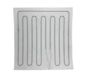 Cuerda conductora metálica para aplicaciones innovadoras de tela calefactora
