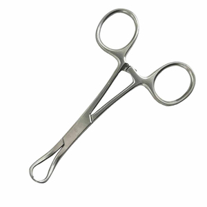 Abrazadera de toalla Backhaus de grado quirúrgico 5,25 pulgadas de acero inoxidable Manual uso hospitalario certificado CE Clase II personalizado - Product Image 3