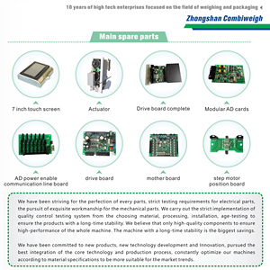 Tốc độ cao 14 đầu 18 đầu định lượng Kết Hợp Quy mô tự động multihead định lượng thực phẩm nhỏ Biscuit máy đóng gói - Product Image 3