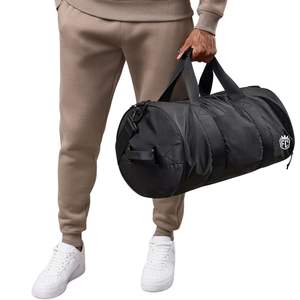 Debossed <b>Holdall</b> Premium Travel Duffle <b>Bag</b> Stylish Gym Weekender Carry <b>Bag</b> for <b>Men</b> - Product Image 4