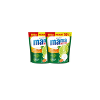 Factory Price! Bulk Wholesale Mama Lime Mineral Salt Dishwashing Liquid Pouch 680ml x2, Low MOQ, Best for Resellers Supermarkets