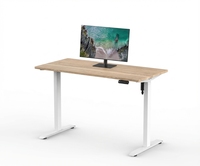 Bureau debout ergonomique automatique télescopique réglable en hauteur pour ordinateur de bureau à domicile avec un design moderne