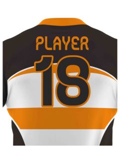 Nouveaux ensembles d'uniformes de rugby sur mesure pour hommes, impression par transfert par sublimation, respirant, 100% polyester, équipement d'entraînement, logo personnalisé, équipes - Product Image 4