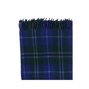Venta caliente nuevo diseño Douglas manta azul hogar textil tejido hilo teñido Manta de algodón - Product Image 3