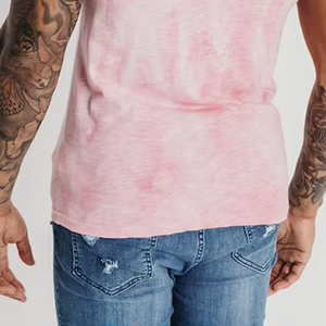 T-shirt décontracté unisexe pour homme, coupe slim, manches courtes, tricoté, 100% polyester, séchage rapide, respirant, style streetwear, sport et fitness - Product Image 6