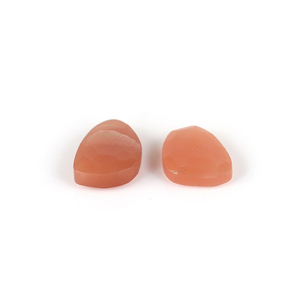 Piedra lunar naranja de alta calidad Piedra preciosa suelta Corte elegante irregular natural de alta calidad Corte facetado Todos los tamaños Precio de fábrica al por mayor - Product Image 3