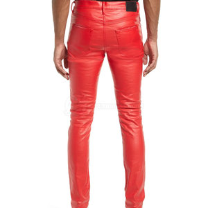 Pantalones Deportivos Casuales de Invierno para Hombre, Nuevo Diseño, Cuero Genuino, Cintura Alta, Transpirables, de Secado Rápido, con Logotipo Personalizado, SALUBRIOUS - Product Image 3