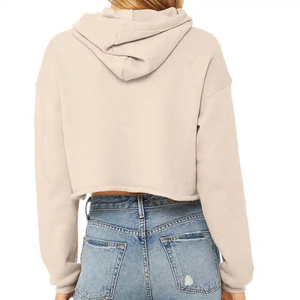 JOXAI SPORTSWEAR Sudadera Corta con Capucha para Mujer, Personalizada con Logotipo, Ecológica, Transpirable, Ligera, Material de Poliéster/Algodón - Product Image 4