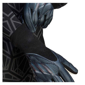 Gants de gardien de but en cuir respirant professionnels pour le football, vente chaude, avec design antidérapant - Product Image 2