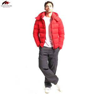 Veste d'hiver décontractée pour homme, de haute qualité, confortable, coupe-vent et respirante, doublure en bambou, col mandarin, tissu en toile - Product Image 6