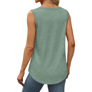 Mode Fabricant en gros Débardeurs décontractés pour femmes personnalisés Débardeurs légers en tricot de haute qualité pour femmes - Product Image 2