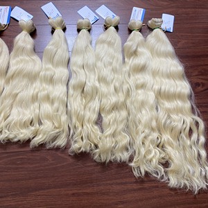 Vietnamese Human Hair Extensions Weft Colored Straight Hair 100% Raw Vietnamese Hair - Product Image 2