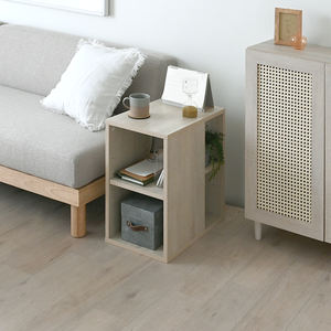 VE Moderne Mini Étagère Latérale Élégant Couleur Naturelle MDF Meubles pour Salle À Manger Cuisine Salon Maison Hôtel ou Appartement - Product Image 5