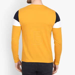Camiseta de Hombre con Diseño de Logotipo Personalizado, 100% Algodón, Estilo Urbano, Cuello Redondo, Manga Larga - Product Image 2