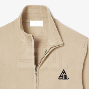 Sweat à capuche zippé en coton mélangé respirant et écologique pour homme, qualité supérieure, décontracté, hiver - Vente en gros - Product Image 5