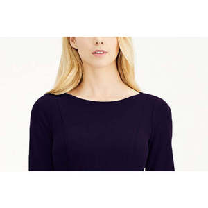 Abito Midi Comodo con Cintura da Donna Calvin Klein Blu Taglia 6 - Product Image 2