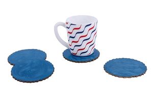 แผ่นรองแก้วทำด้วยมือแผ่นรองเครื่องดื่มตกแต่งทันสมัยสำหรับบ้านห้องครัวและสำนักงาน - Product Image 2