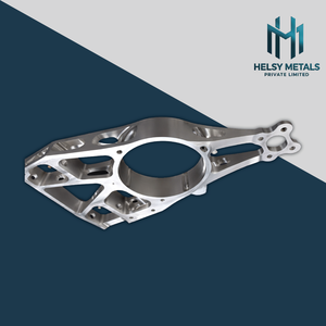 Support de montage en aluminium usiné VMC, haute précision, alésage central, nervures renforcées, trous de montage, léger, OEM personnalisé - Product Image 2