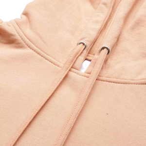 Venta al por mayor de las mujeres de secado rápido chándal de gran tamaño 100% algodón sólido de color personalizado de las mujeres chándal transpirable con logotipo personalizado - Product Image 6