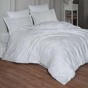 Ensemble de housse de couette double chic Ranforce Arnor V1 Ensemble de literie élégant blanc - Product Image 1