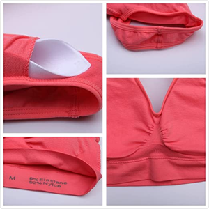 สปอร์ตบราโยคะสำหรับผู้หญิง คุณภาพสูง ปี 2026 ขายดี ราคาถูก พร้อมโลโก้สั่งทำด้านหน้า แห้งเร็ว และเป็นมิตรกับสิ่งแวดล้อม - Product Image 5