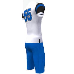 Conjuntos de Uniformes de Fútbol Americano para Equipos, Transpirables, Elegantes, Unisex, Nueva Llegada, Tallas Grandes, 100% Poliéster - Product Image 2